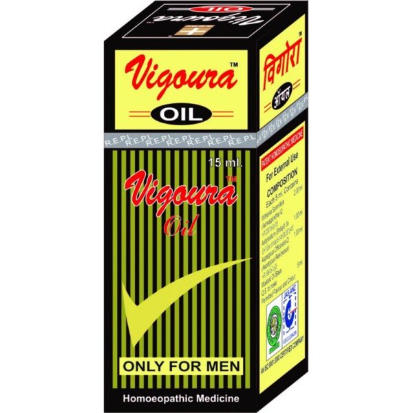 REPL Vigoura Oil (15ml) For Erections and stiffness, male vigour, libido