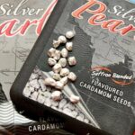 Rajnigandha Silver Pearl Saffron Cardamom Seed Mouth Freshener 6.25 gm x 12 Pack - Image 3