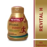 Revital H Multivitamin (60 Capsules) For Men Daily Energy, Stamina & Immunity - Image 2