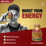 Revital H Multivitamin (60 Capsules) For Men Daily Energy, Stamina & Immunity - Image 3