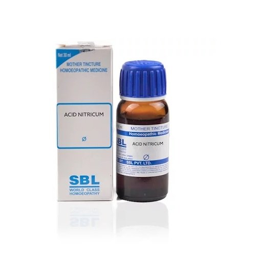 SBL Acidum Nitricum Mother Tincture (Q) 30ml for headache relieve pain constipation bleeding gums