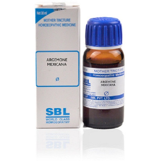 SBL Argemone Mexicana Mother Tincture 1X (Q) (30ml) for vomiting headache joint pain