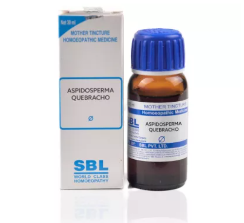 SBL Aspidosperma Quebracho Mother Tincture 1X (Q) (30ml) for asthma Fever