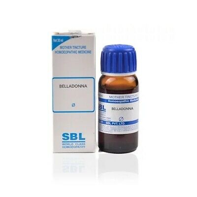 SBL Belladonna Mother Tincture 1X(Q) 30ml for Pimples Fever Indigestion Acidity