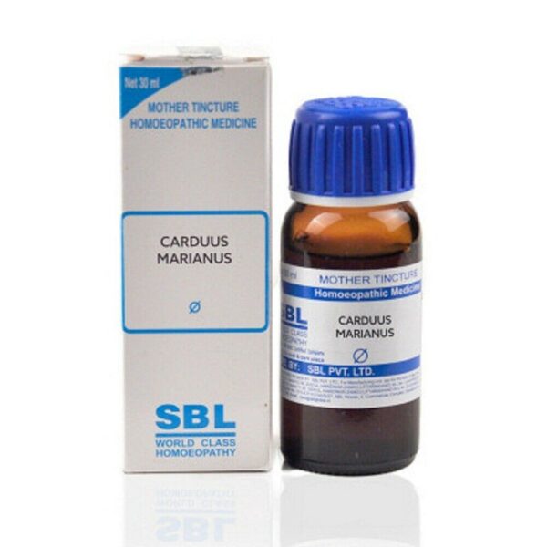 SBL Carduus Marianus Mother Tincture 1X(Q) 30ml for depression headache liver health
