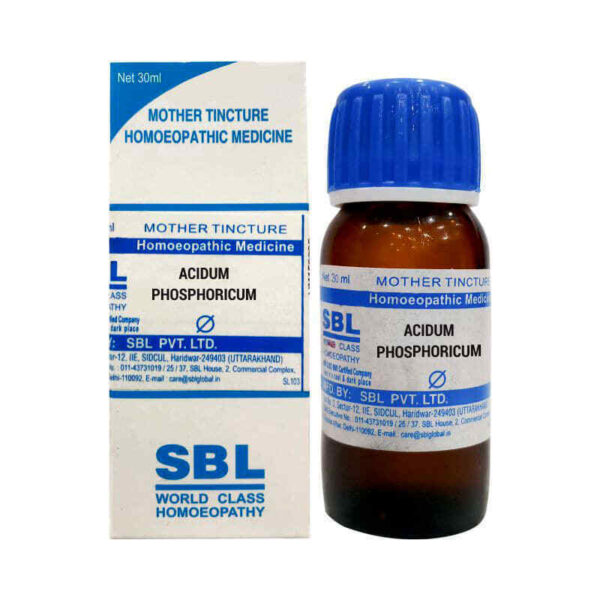 SBL Acidum Phosphoricum Mother Tincture (Q) for headache vomiting nausea