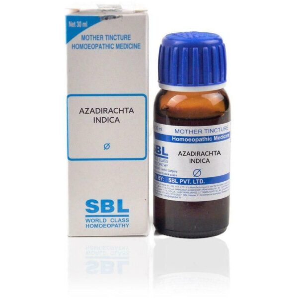 SBL Azadirachta Indica (Neem) Mother Tincture (Q) 30ml for cough running nose