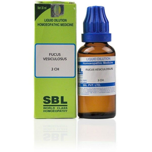 SBL Fucus Vesiculosus Dilution 30ml for headache digestion constipation