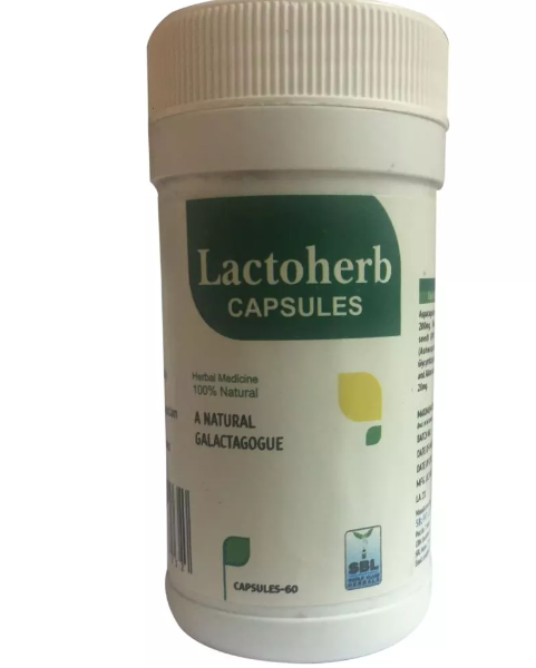 SBL Homeopathic Lactoherb increases the immunity of the child 60 Capsules for digestive