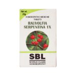 SBL Rauwolfia Serpentina 1X Tablets (25g) For Blood Pressure, Palpitations, Irritability, Restlessness - Image 2