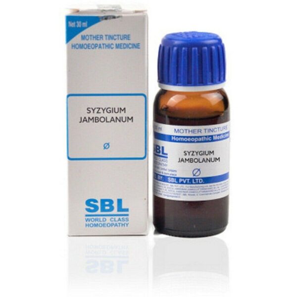 SBL Syzygium Jambolanum Mother Tincture 1X(Q) 30ml for high blood sugar levels diarrhoea indigestion
