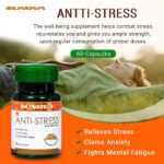 Sunova Anti-Stress Capsules 60 Veg. Capsules For stress, anxiety, mental fatigue - Image 3