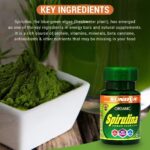 Sunova Organic Spirulina 60 Capsules For immunity, fatigue, haemoglobin level, bone, muscle and skin health - Image 4