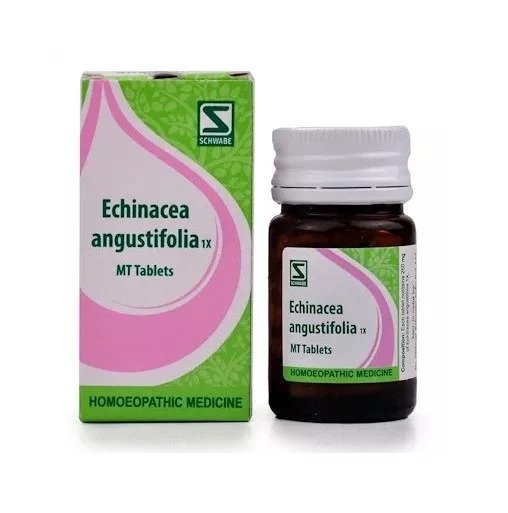 Dr Willmar Schwabe India Homoeopathic Echinacea Angustifolia 1X MT Tablets for cold & cough immune system