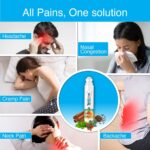 Sensur Natural & Ayurvedic Oil Roll On (10ml x 3) For rapid relief from headache, nasal congestion, cold, sinusitis, and rhinitis - Image 5