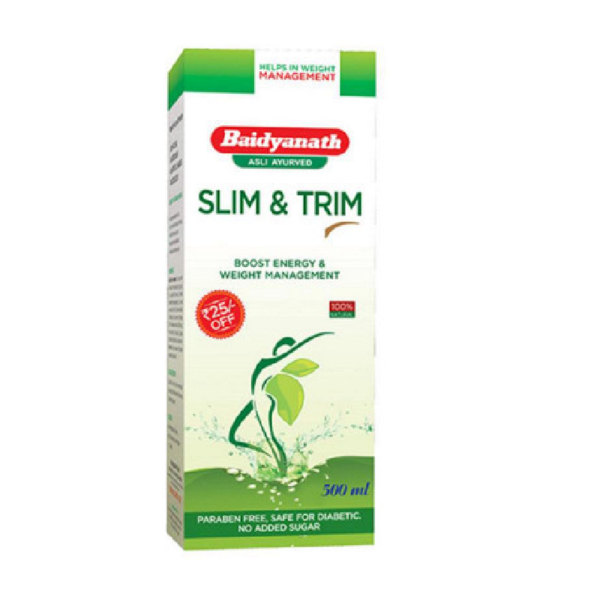 Baidyanath Slim and Trim Juice (500ml) for Boosts General Metabolism, Improves digestion