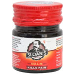 Sloans Balm for Pain - 20gm with 5 Herbal Oils For aches and pains, muscle cramps, arthritis, headache