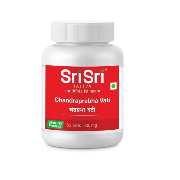 Sri Sri Tattva Ayurvedic Chandraprabhavati For Diabetesmellitus , Piles 60 Tablets | 300mg