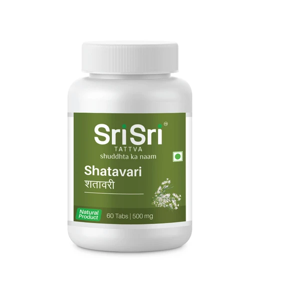 Sri Sri Tattva Ayurvedic Shatavari For Scanty Lactation, 60Tablets | 500mg
