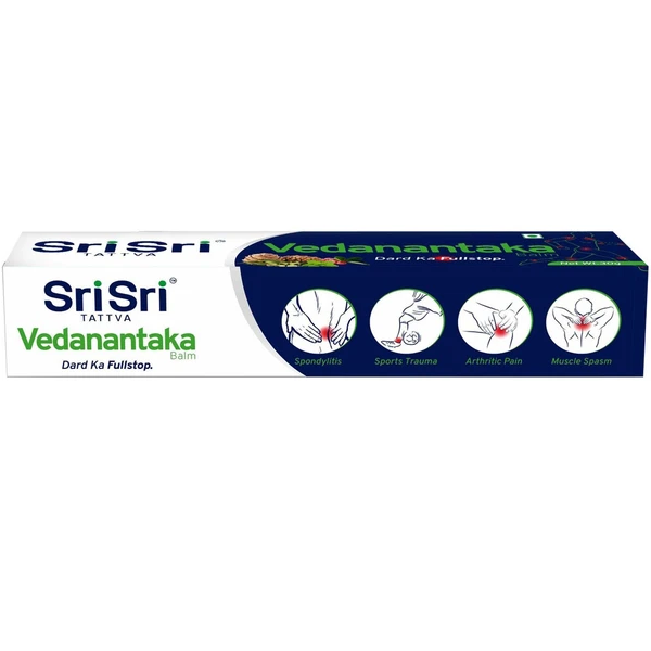 Sri Sri Tattva Ayurvedic Vedanantaka Balm - 30g For muscle aches and arthritic pain