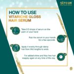 Streax Professional Vitariche Gloss Hair Serum - 100 ml For Gorgeous and Shiny Hair, Everyday Styling, Shine To Hair - Image 2