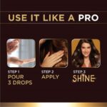 Streax Hair Serum for Women and Men -100ml | Contains Walnut Oil | For Instant Shine and Smoothness - Image 3