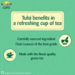 Tata Tea Care Tulsi 25 Tea Bags For everyday wellness | Goodness of Tulsi | Herbal Infusion Green Tea - Image 3