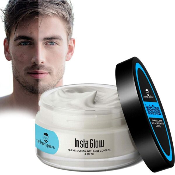 UrbanGabru Insta Glow Fairness Cream (50g) SPF 50 For Acne Control, Pimple