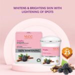 VLCC Snighdha Skin Whitening Day Cream, SPF 25 50g for WHITENING, BRIGHTENING, LIGHTENS SPOTS, PROTECTS FROM SUN DAMAGE - Image 3