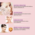 VLCC Snighdha Skin Whitening Day Cream, SPF 25 50g for WHITENING, BRIGHTENING, LIGHTENS SPOTS, PROTECTS FROM SUN DAMAGE - Image 4