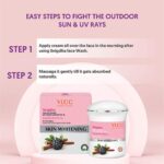 VLCC Snighdha Skin Whitening Day Cream, SPF 25 50g for WHITENING, BRIGHTENING, LIGHTENS SPOTS, PROTECTS FROM SUN DAMAGE - Image 6