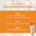 VLCC Walnut Coconut Revitalizing and Nourishing Scrub 90gm for purifies skin, Removes dirt - Image 4