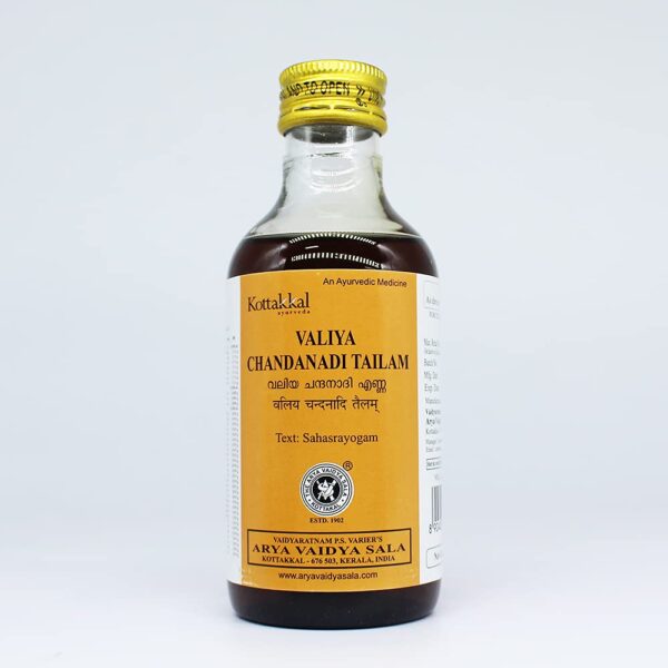 Kottakkal Ayurveda Valiya Chandanadi Tailam 200ml for headaches