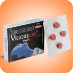 Vigore 100 Red 4 Tablet - For used to treat erectile dysfunction