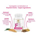 Maharishi Ayurveda Vigoroyal-F Tablet 60 Tablets For stress, vitality, energy, stamina - Image 3