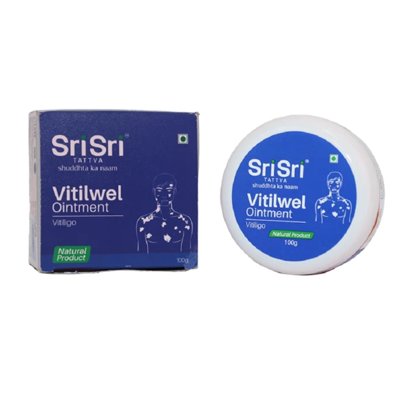 Sri Sri Tattva Ayurvedic Vitilwel Ointment - Vitilgo 100g
