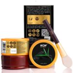 WOW Activated Charcoal Face Mask with PM 2.5 Anti-Pollution Shield No Parabens & Mineral Oil Wash Off Face Mask - 200 ml - Image 3