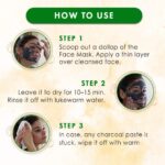 WOW Activated Charcoal Face Mask with PM 2.5 Anti-Pollution Shield No Parabens & Mineral Oil Wash Off Face Mask - 200 ml - Image 6