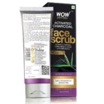 WOW Activated Charcoal Face Scrub - No Parabens & Mineral Oil - 100 ml - Image 3