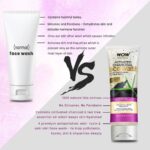 WOW Activated Charcoal infused with Activated Charcoal Beads No Parabens & Sulphate Face Wash - 100 ml - Image 6