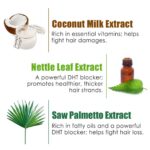 WOW Coconut Milk No Parabens, Sulphate, Silicone, Salt & Color Shampoo, 300 ml - Image 4