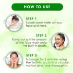 WOW Skin Science Aloe Vera Foaming Face Wash With Built-In Face Brush For Deep Cleansing - No Parabens, Sulphate, Silicones & Color - 100 ml - Image 6