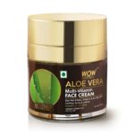 WOW Skin Science Aloe Vera Multi-Vitamin Face Cream - Light Quick Absorbing - For Normal to Oily Skin - No Parabens, Silicones, Color, Mineral Oil & Synthetic Fragrance - 50 ml