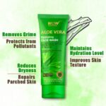 WOW Skin Science Aloe Vera with Hyaluronic Acid and Pro Vitamin B5 Hydrating Gentle Face Wash - 100 ml - Image 2