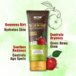 WOW Skin Science Apple Cider Vinegar Face Wash - No Parabens, Sulphate, Silicones & Color - 100 ml - Image 2