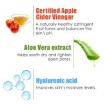 WOW Skin Science Apple Cider Vinegar Face Wash - No Parabens, Sulphate, Silicones & Color - 100 ml - Image 5