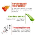 WOW Skin Science Apple Cider Vinegar Foaming Face Wash (100 ml) - No Parabens, Sulphate & Silicones (with built-in brush) - Image 4