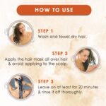 WOW Skin Science Apple Cider Vinegar Hair Mask with Apple Cider Vinegar & Sweet Almond Oil - 200 ml - Image 5