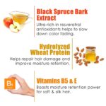 WOW Skin Science Black Spruce Bark Extract, Vitamin B5 & E Hair Mask for Colored & Treated Hair - 200 ml - Image 4
