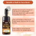 WOW Skin Science Brightening Vitamin C Foaming Face Wash Deep Cleansing - 150 ml For bright and fresh skin - Image 2